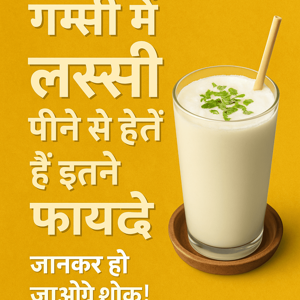 Garmi main lassi kaise banaye