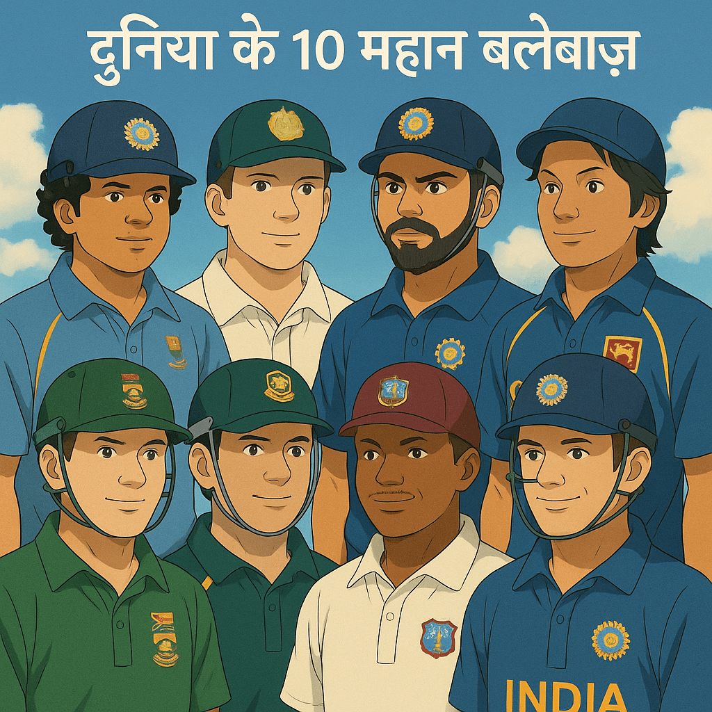 Top 10 legendary batsmen in cricket history